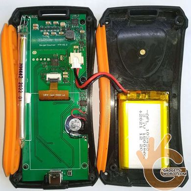 Дозиметр радиометр бытовой, счетчик Гейгера заряжаемый, GM сенсор, цветной LCD, логгер BOSEAN HFS-10 Оригинал!