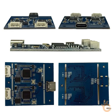 AV CVBS 2 канали в USB адаптер 1080P конвертер KENVS AV2USB V2.0 плата відеозахоплення для ПК та смартфонів