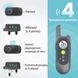 Електро нашийник для собак дресирувальний Pet JXG-1K запис звукових команд, 4 режими, дальність до 1км