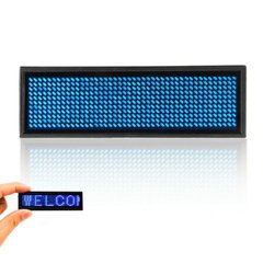 Бейдж електронний LED для офіціанта RETEKESS TD111 USB можливість створення власної анімації і написів
