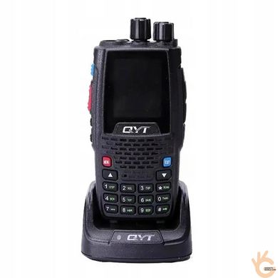 QYT KT-8R 5W чотиридіапазонна рація VHF/UHF, PRO серія, кольоровий LCD, компандер, до 5км ОРИГІНАЛ