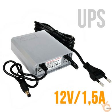 Аварийный источник питания от сети 220В PALO UPS 220V, 12 В 2А для питания роутера и камер от 3х18650