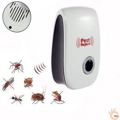 Отпугиватель насекомых универсальный, комаров, тараканов, мышей для площади до 50 м2 SMART SENSOR ZS-633