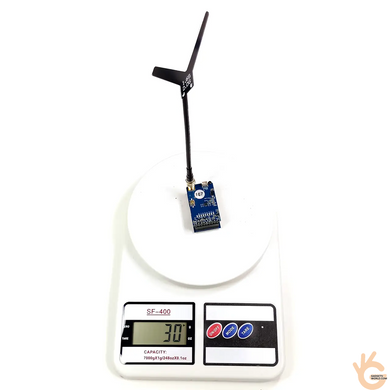 Kimpok KP-R1700 FPV приемник-модуль 1.7GHz 8Ch (1680-1960MHz) для дронов, AV выход, 7-36V