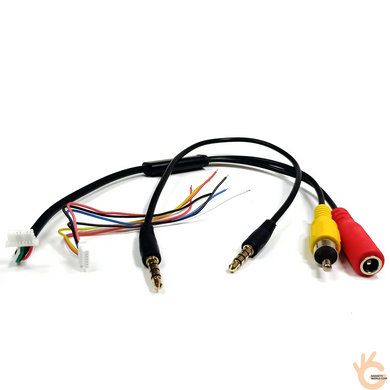 Kimpok KP-R1700 FPV приемник-модуль 1.7GHz 8Ch (1680-1960MHz) для дронов, AV выход, 7-36V