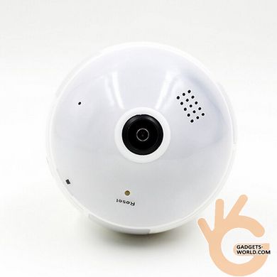 Панорамна IP WiFi камера "риб'яче око" - лампочка Witrue 960P