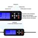 Фитолампа светодиодная USB с контроллером BauTech HL-04, датчик влажности, таймеры, 15 красных + 6 синих LED