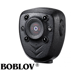 Боді камера - нагрудний відеореєстратор для поліції Boblov PC-40 + SD 16Гб, 1080P, 4 години автономної зйомки