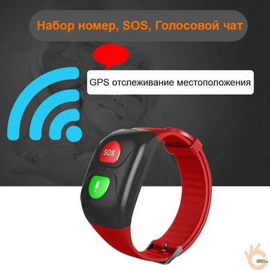 GPS браслет для літніх людей і дітей GPAX SH993, трекер, мікрофон, тонометр, крокомір, пульсометр