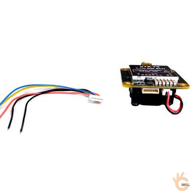 Kimpok KP-T1760 FPV передавач-модуль 1.7GHz 6W (3 рівні) 8Ch (1680&ndash;1960MHz) для дронів, AV вхід, 7&ndash;36V