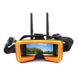 FPV окуляри - шолом для квадрокоптера та авіамоделей Goggles VR009 5.8ГГц Diversity 40Ch 3” 480*320 AVout