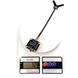 Kimpok KP-T2245 FPV передатчик-модуль 2.2GHz 4.5W (3 уровня) 8Ch (2000-2280MHz) для дронов, AV вход, 7-36V