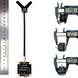 Kimpok KP-T2245 FPV передатчик-модуль 2.2GHz 4.5W (3 уровня) 8Ch (2000-2280MHz) для дронов, AV вход, 7-36V