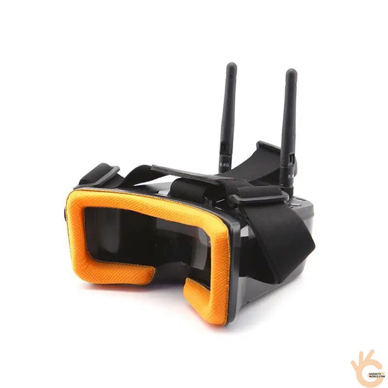 FPV очки - шлем бюджетные для квадрокоптера и авиамоделей Goggles VR009 ...