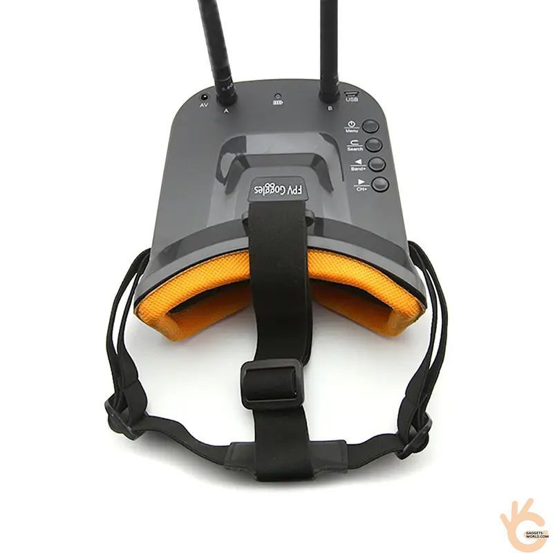 FPV очки - шлем бюджетные для квадрокоптера и авиамоделей Goggles VR009 ...