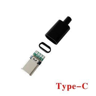 USB Type-C роз'єм &ndash; конструктор для ремонту та створення інформаційних та живильних Type-C кабелів Protech 24P