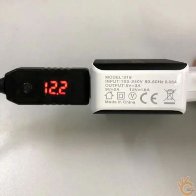 PD кабель USB із керованою напругою 5-12В 1.5А крок 0.2В для QC3.0 пристроїв Apeyron 5Q18W