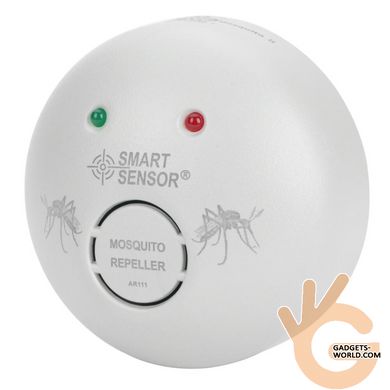 Отпугиватель комаров и насекомых интеллектуальный ультразвуковой, с питанием от сети 220V SMART SENSOR AR111