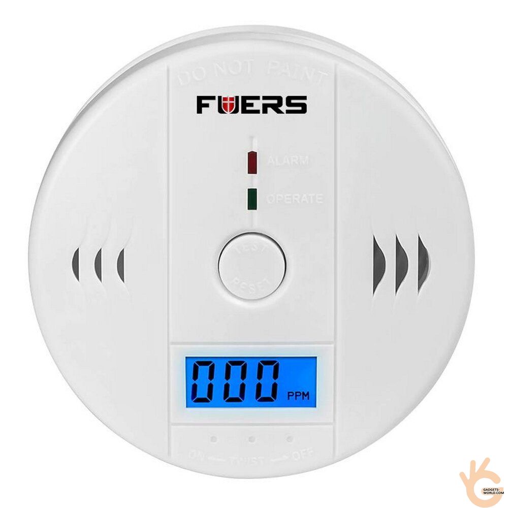 Датчик угарного газа бытовой - звуковая сигнализация Fuers JKD6021 -  Gadgets-world