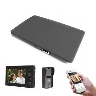Приставка WIFIBOX превращающая проводной видеодомофон любого типа в WiFi IP беспроводный IOS/Android