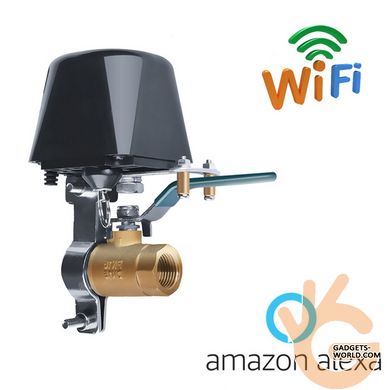 Механизм перекрытия шарового крана с WiFi управлением NEO Coolcam Q01, питание 12В, газовые и водяные краны